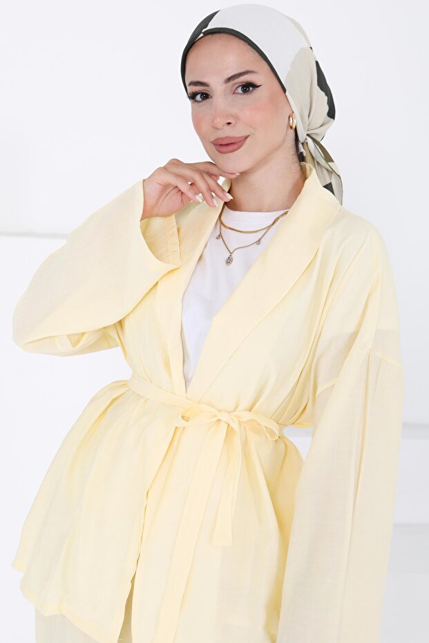 Kimono Set Sari - 27357-Sari - 4