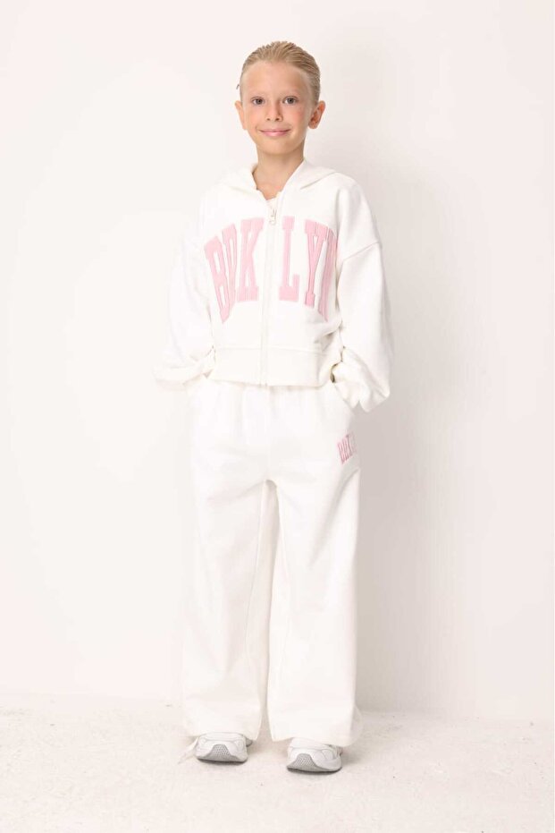 Girl's Hooded Set