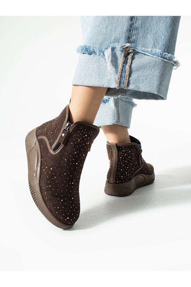 Natura Brown Stone Women's Boots