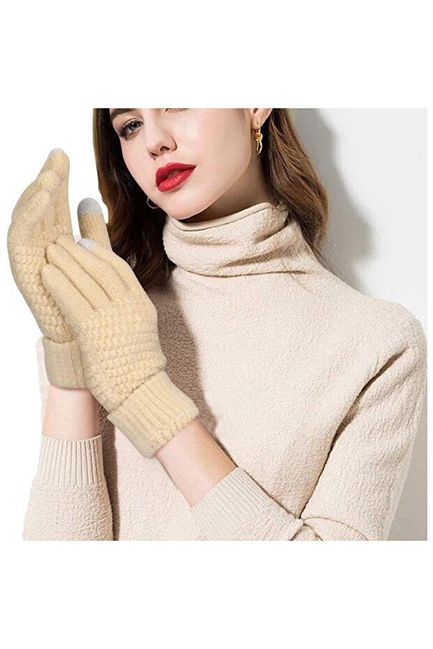 Women's Gloves, Touchscreen Function - 4