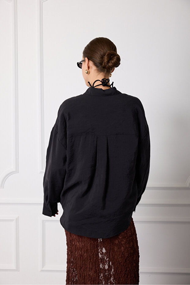 Oversize Gömlek - 4