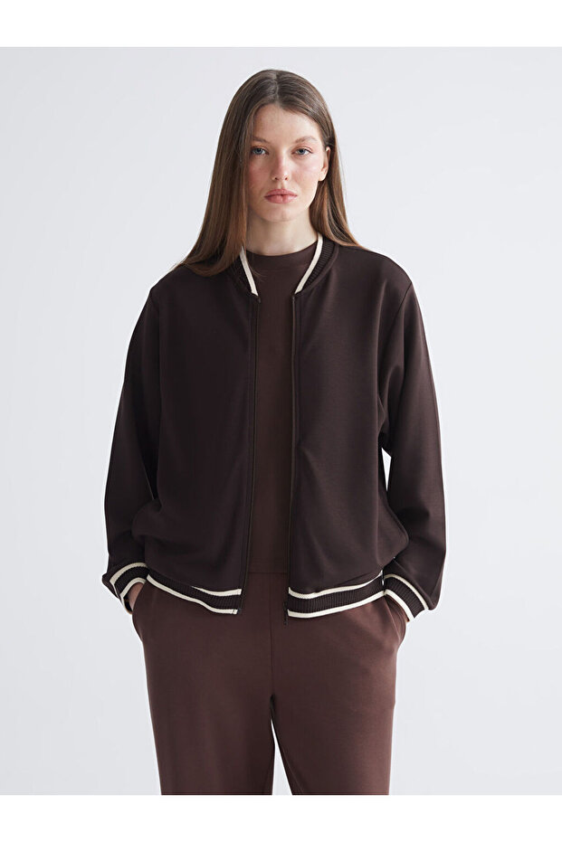 Brown Women's College Jacket