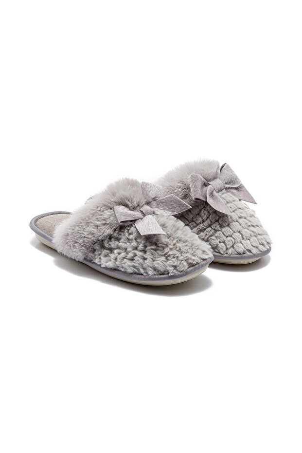 Tw Antika Gray Women's House Slippers 37/41