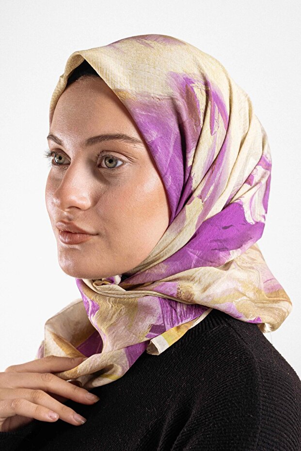 SPRİNG EŞARP DESEN-1 - 4