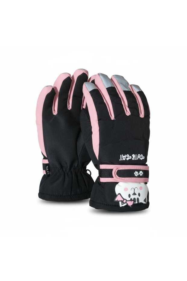 Kitti 4-8 Years Old Girls' Snow Ski Gloves