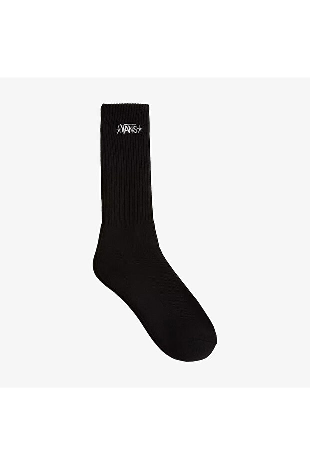 Skate Atiba Haze Crew Unisex Black Socks