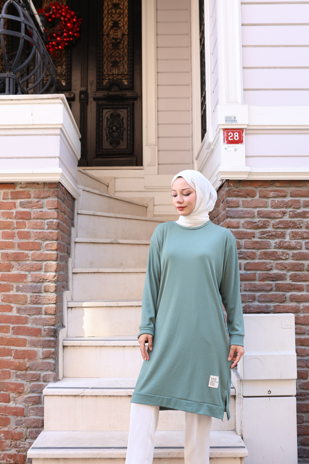 Günlük Basic Sweat Tunik - 7