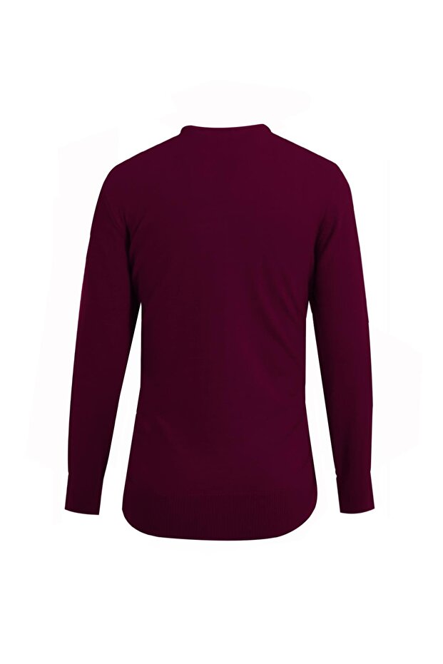 BORDO Bisiklet Yaka Triko Kazak - 3