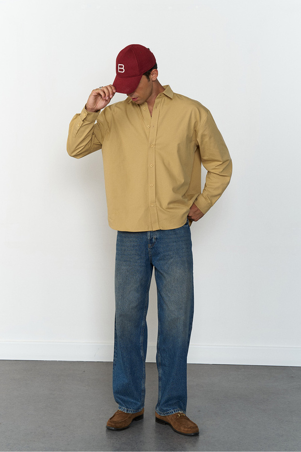 Oversize Gömlek - 1