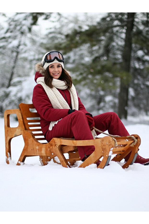 Ahşap Kar Kızağı - 1