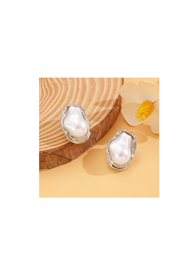 Set colier plus cercei perla - 2