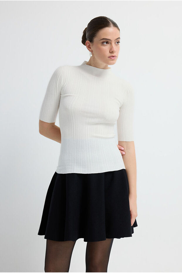 Fitilli Triko Bluz - 4