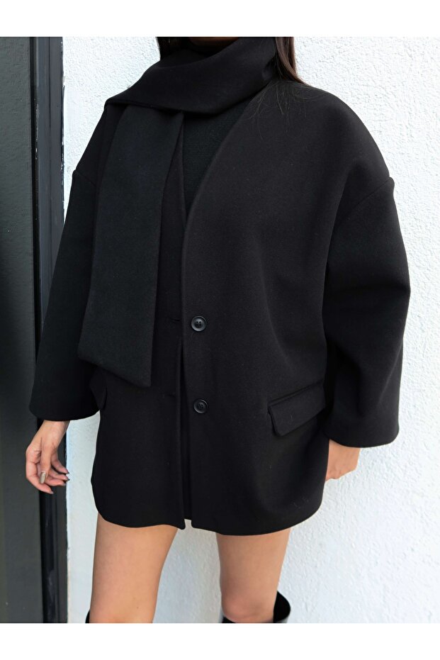 سترة مطرزة بتصميم النسيج - 3