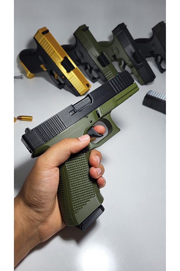 Glock 17 Oyuncak Maket 3D Baskı - 6