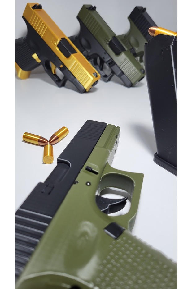 Glock 17 Oyuncak Maket 3D Baskı - 4