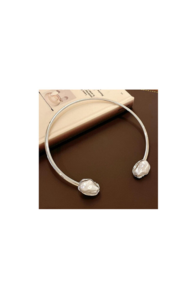 Set colier plus cercei perla - 1