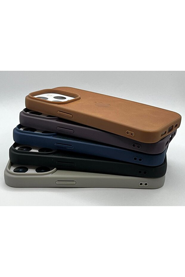 İPHONE 15 PRO DERİ MAGSAFE KILIF - 6