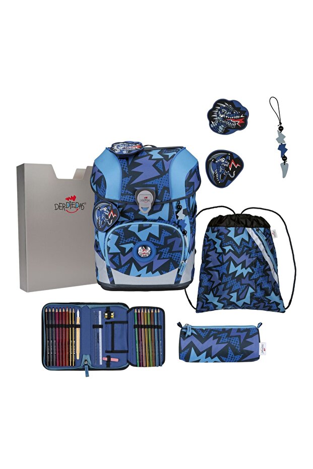 Set ghiozdan ErgoFlex Tiny School 6 piese - 1