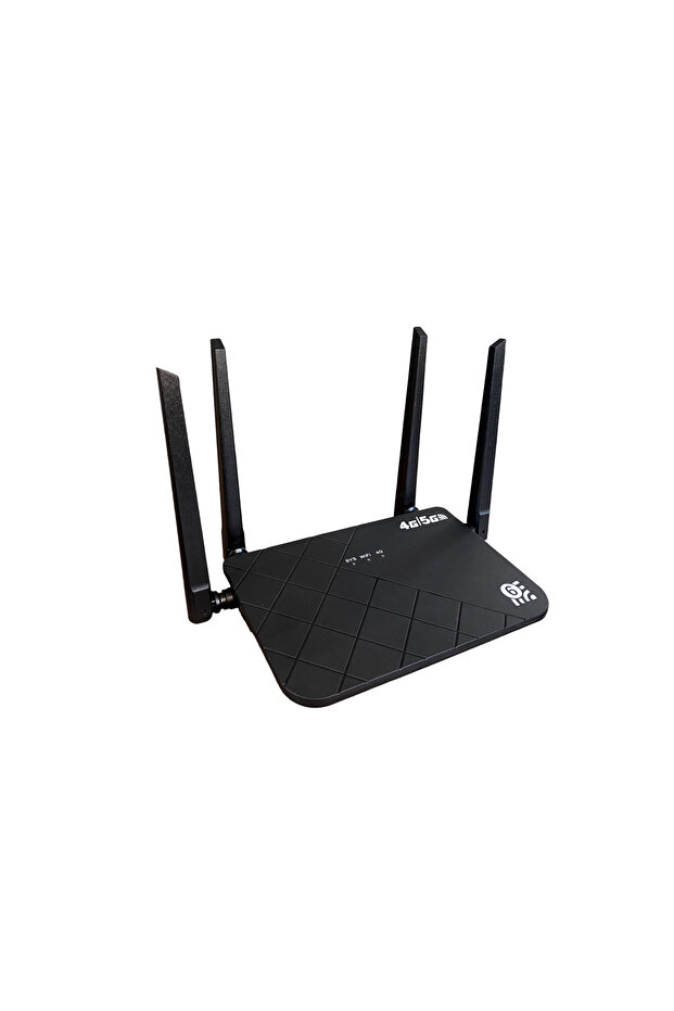 Wireless Router 4G/5G WiFi LTE Cat4, 300 Mbps Stable and Secure Connectivity, Black - 1