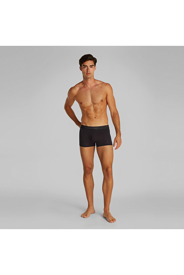 Trunk 3'lü Erkek Siyah Boxer - 2