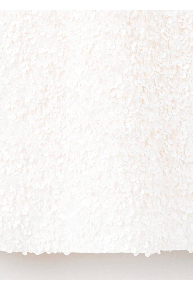 Payetli mini elbise - 3