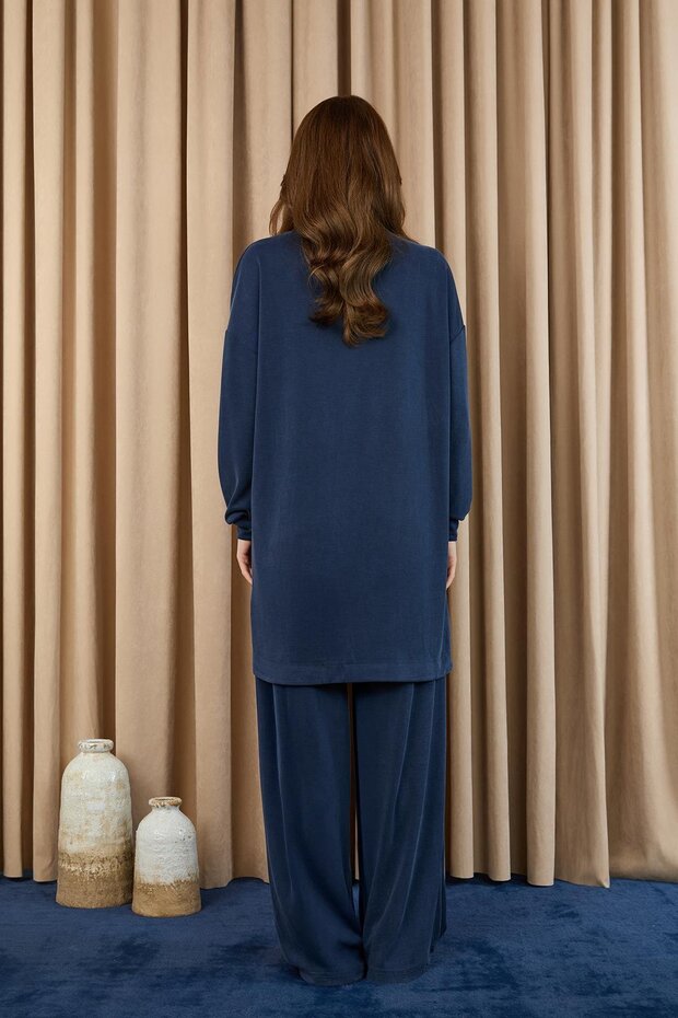 Kadın Oversize Basic İkili Takım - 5