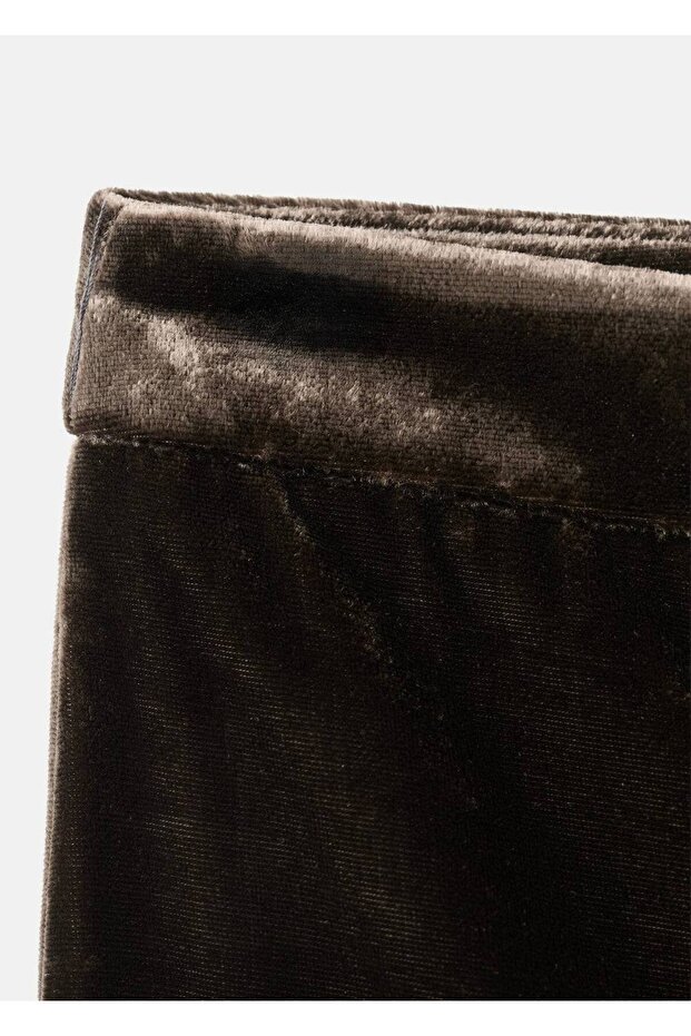 Kadife kumaş pantolon - 7