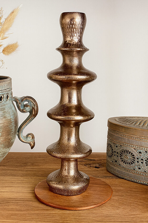 Bronz Şamdan - 2