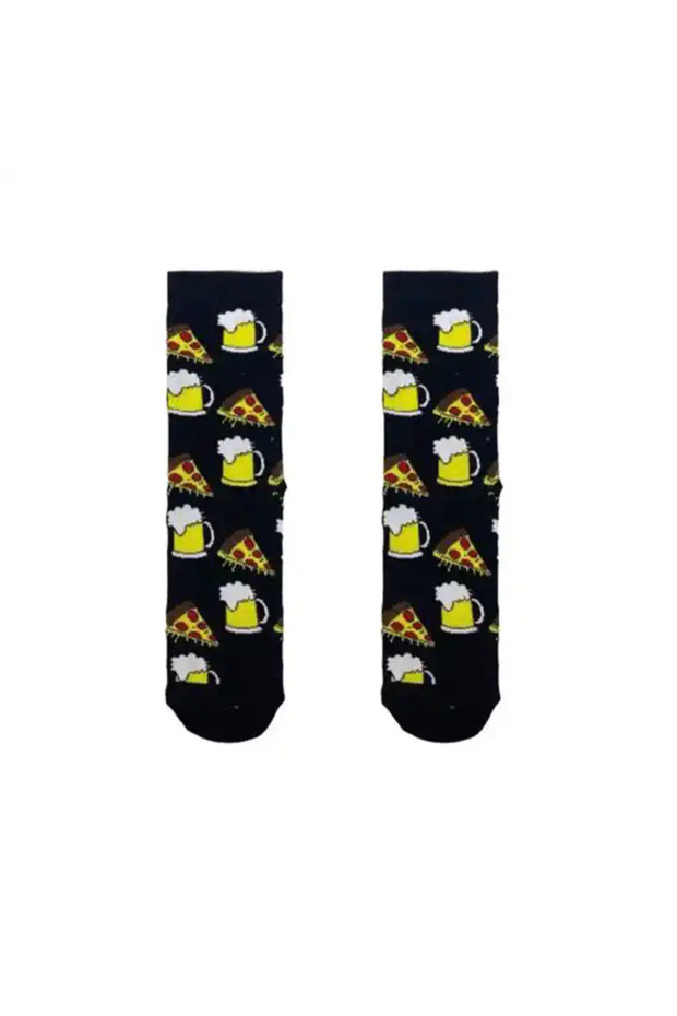 Pizza Beer Socket Socks - 1