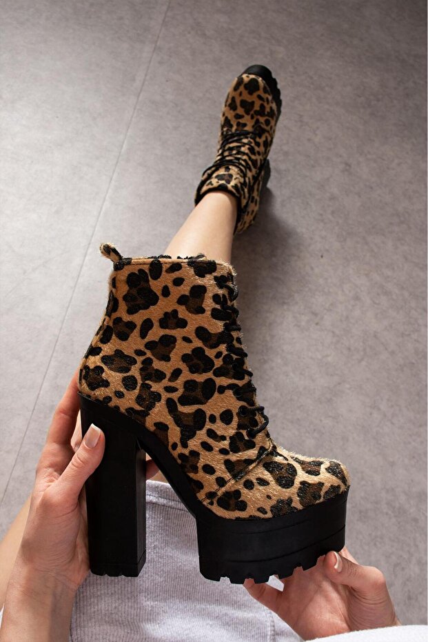 Cenvra Dolgu Topuklu Bot - 2