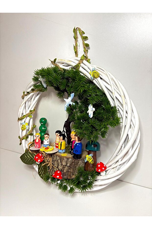 KAPI SÜSÜ ALÇI SERAMİK SÜSLEMELİ - 4