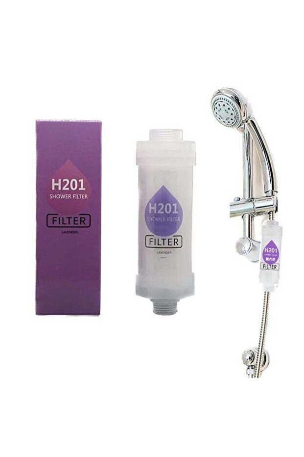 Shower Soaker, Vitamin C Shower Head Filter (Lavender)