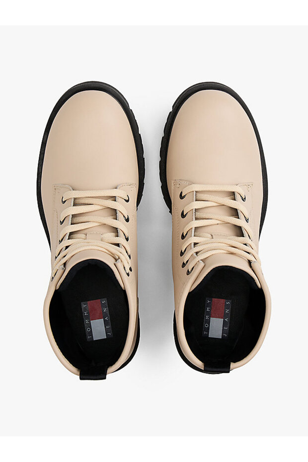 Kadın Bej Kısa Bot - 3