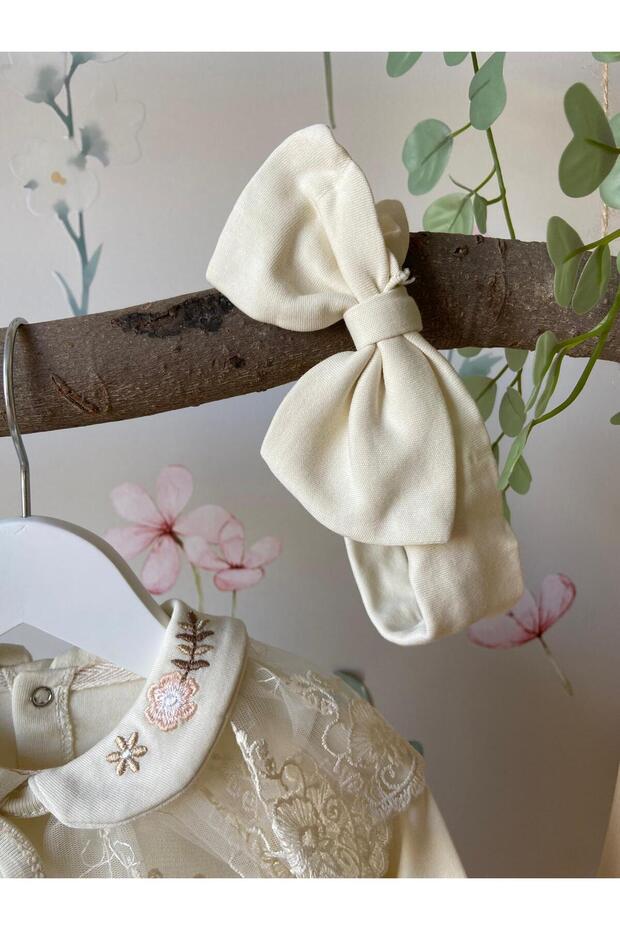 Kız Bebek Üçlü Romper - 5