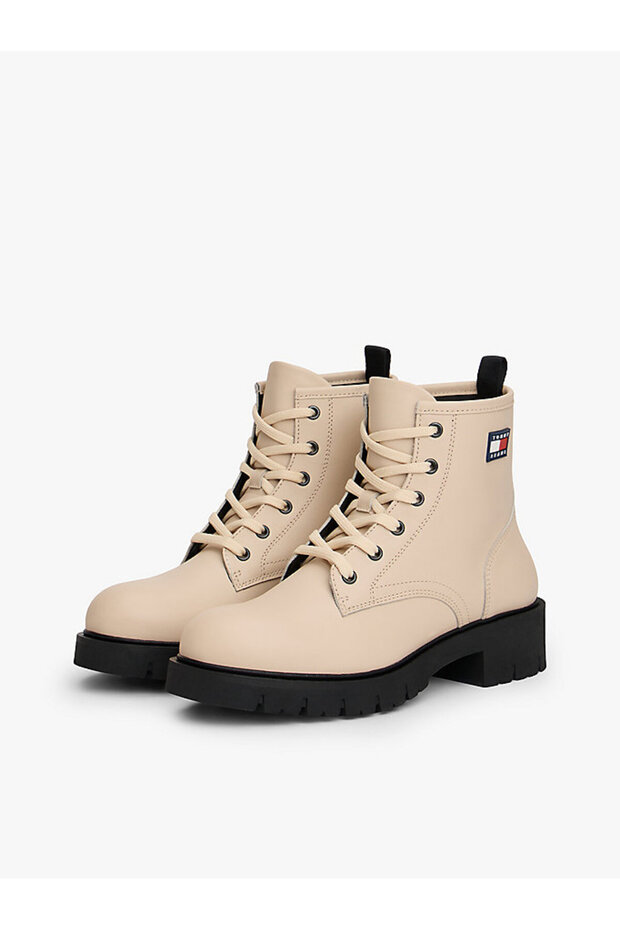 Kadın Bej Kısa Bot - 2