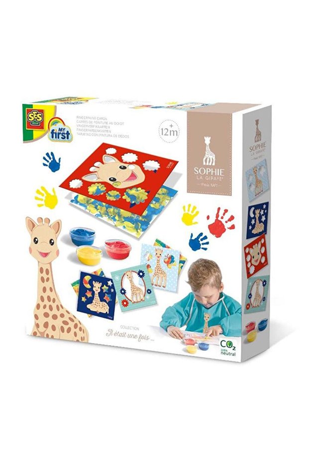 Sophie La Girafe - Finger Paint Cards