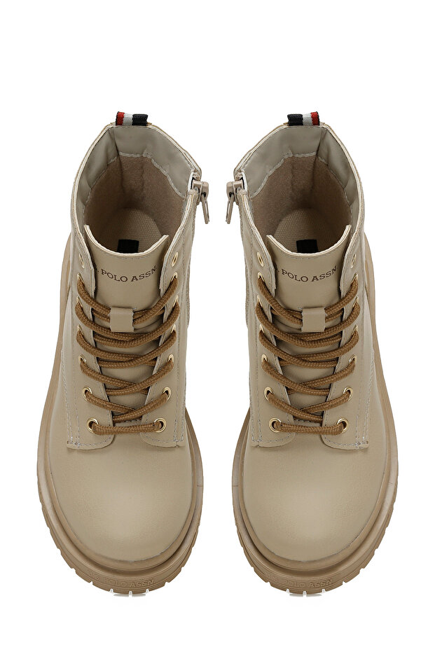 TRENA JR 5PR Bej Kız Çocuk Biker Bot - 4