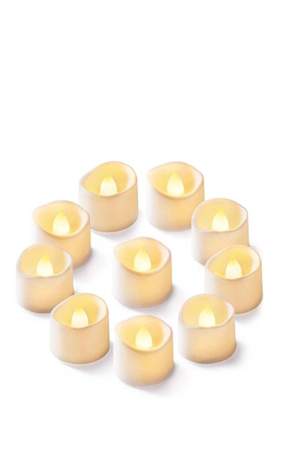 TechDot Flameless Flickering LED Candles 12-Pack