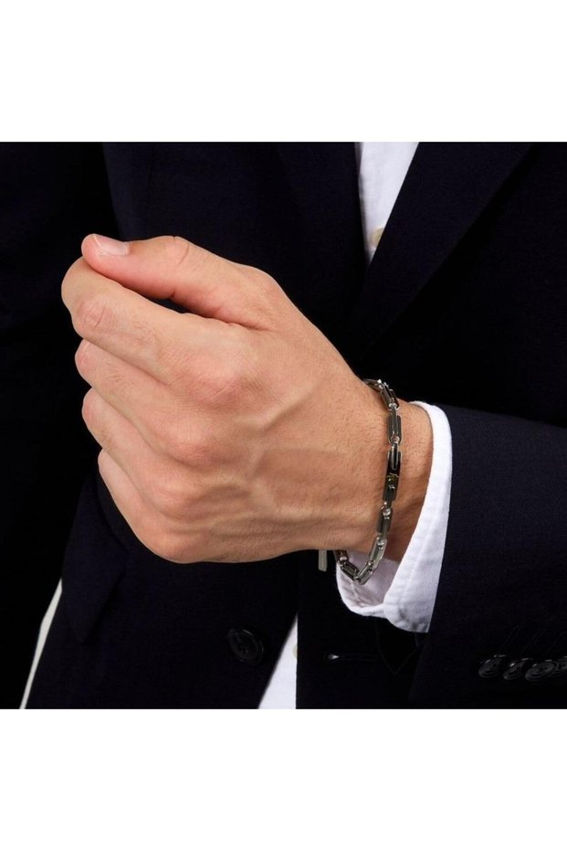 Jm425Avd108 19 + 4.5 cm Steel Men's Bracelet
