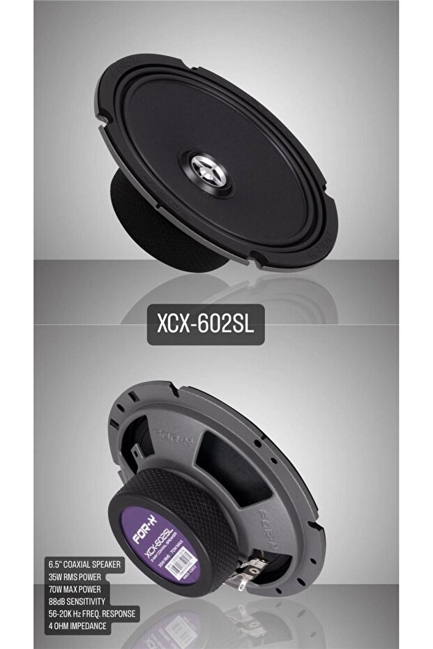 XCX-602SL 16 CM TİZLİ HOPARLÖR NET SES GÜÇLÜ TONLAMA - 2