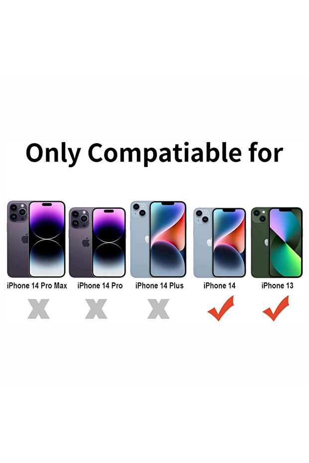 غطاء حماية شفاف لجهاز iPhone 13 | شفاف - 2
