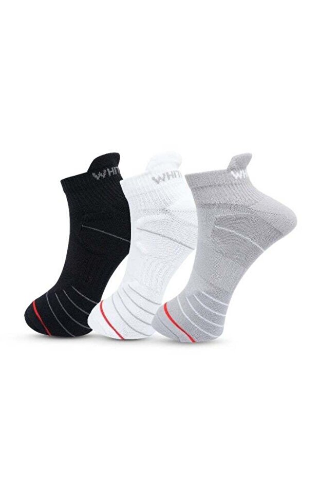 Ankle Socks 3 Pack – Men’s Breathable Mesh Cotton Low-Cut Socks