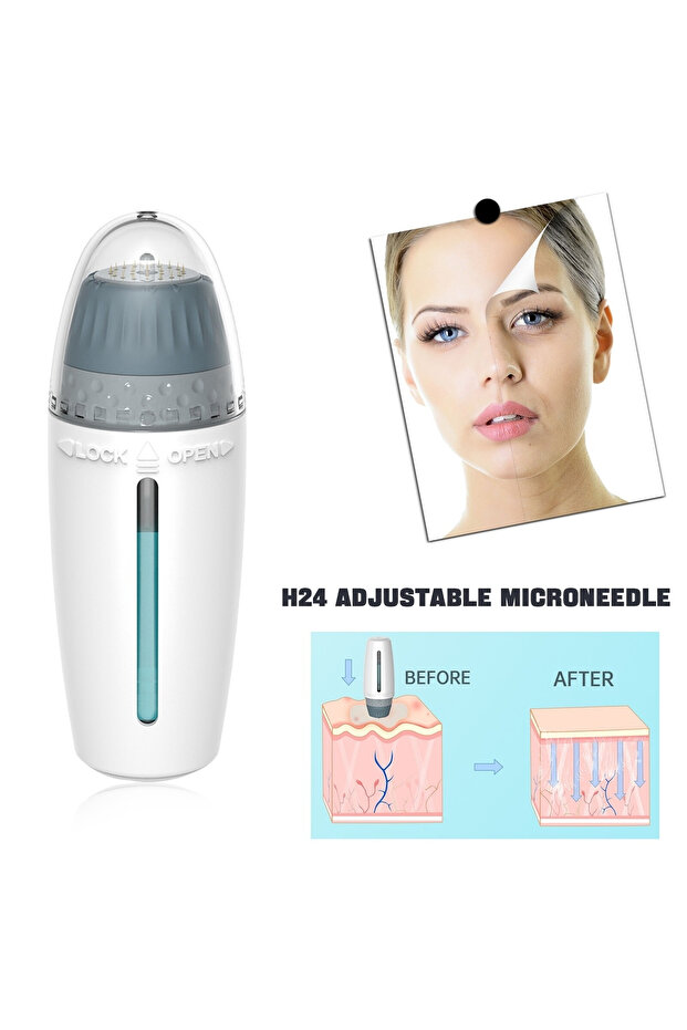 أداة تطبيق السيروم قابلة للتعديل مع إبرة ذات حجم قابل للضبط هيدراديرمارولر - 3