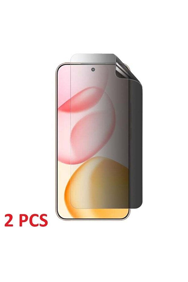 عبوة من قطعتين من واقيات الشاشة الهيدروجيل غير اللامعة للخصوصية متوافقة مع هاتف Redmi 15 4G - 1