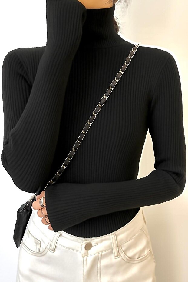 Női, hosszú ujjú pulóver, 3 darabos szett - 2