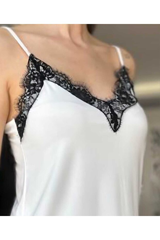 çıtçıtlı askılı büstiyer - 4