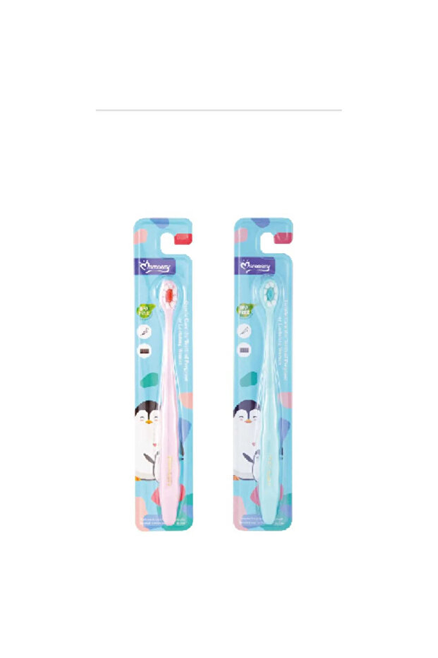 فرشاة أسنان ناعمة جدًا متنوعة، قطعة واحدة - 1