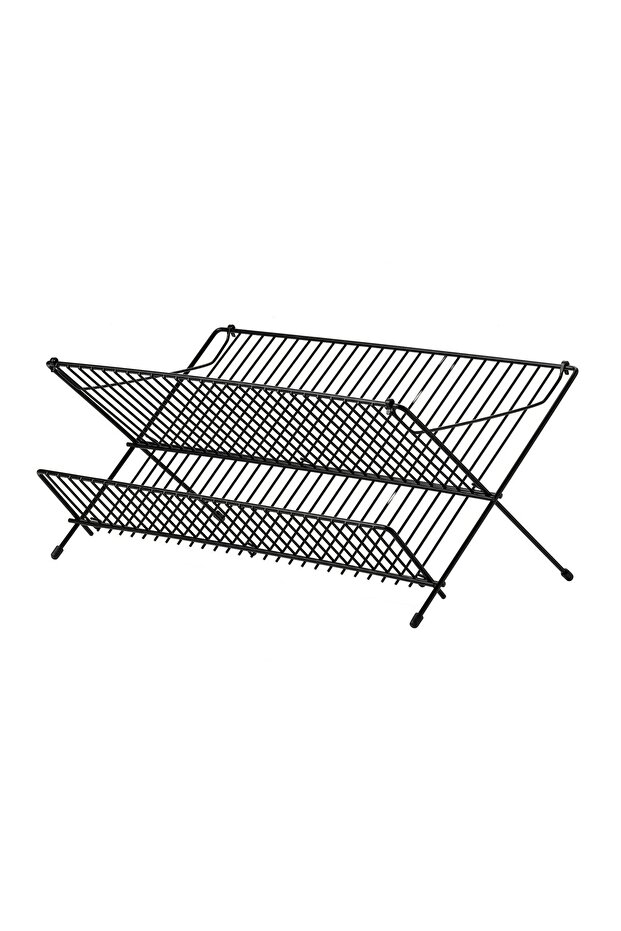 Dish drying rack, black - 1