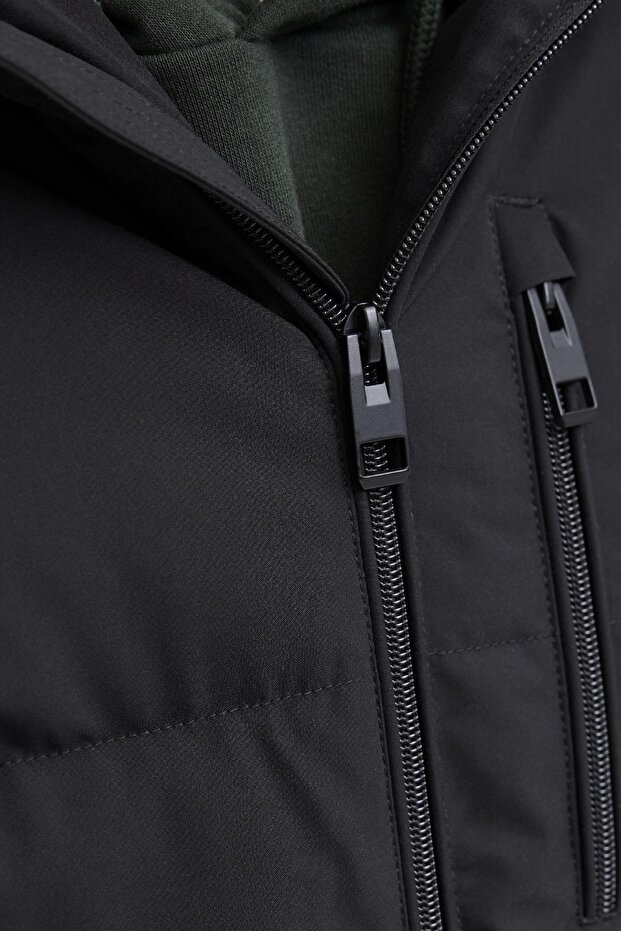 JJEOWEN Puffer Erkek Şişme Mont – Su Geçirmez, Soğuk Hava Koruması, Günlük Kışlık Ceket - 7