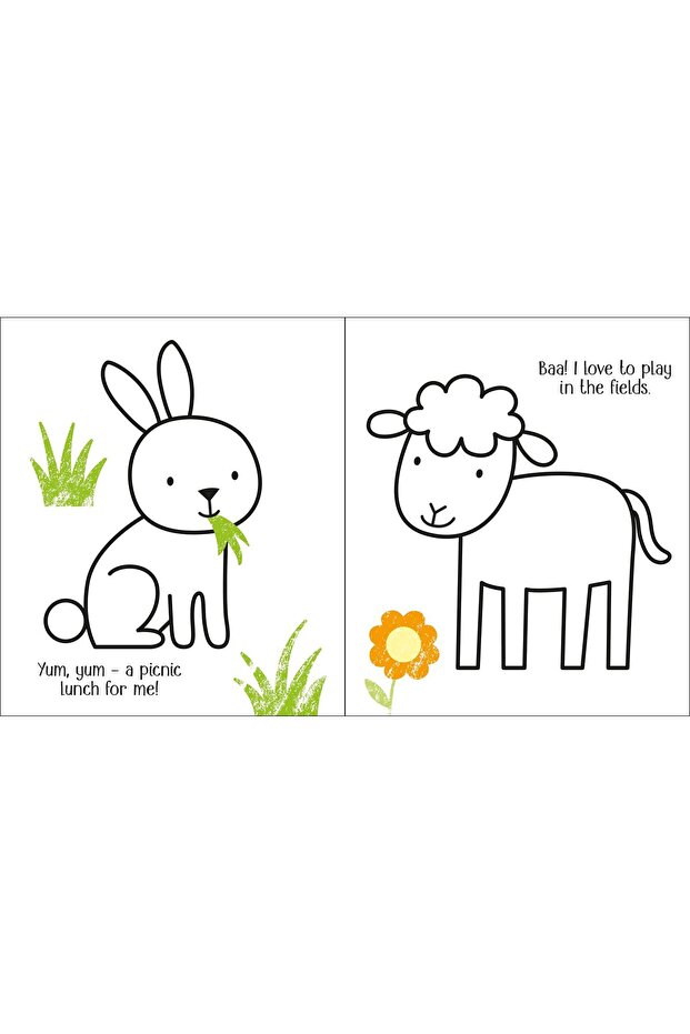 First Colouring Springtime - 2